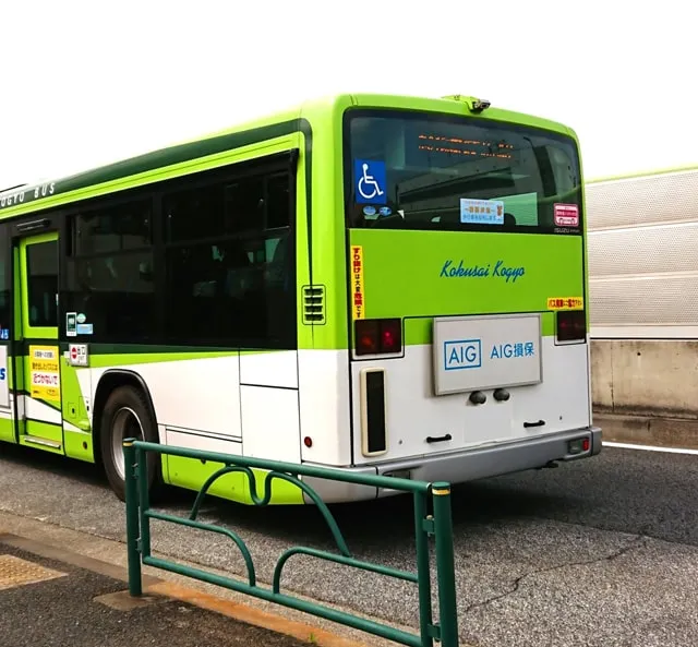 バス車外広告の掲載のようす2